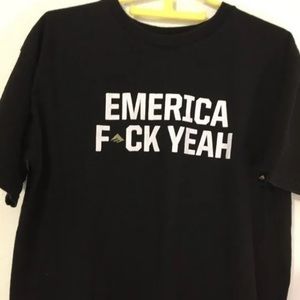 Vintage Emerica F*CK YEAH! STAY GOLD! T-shirt Size M